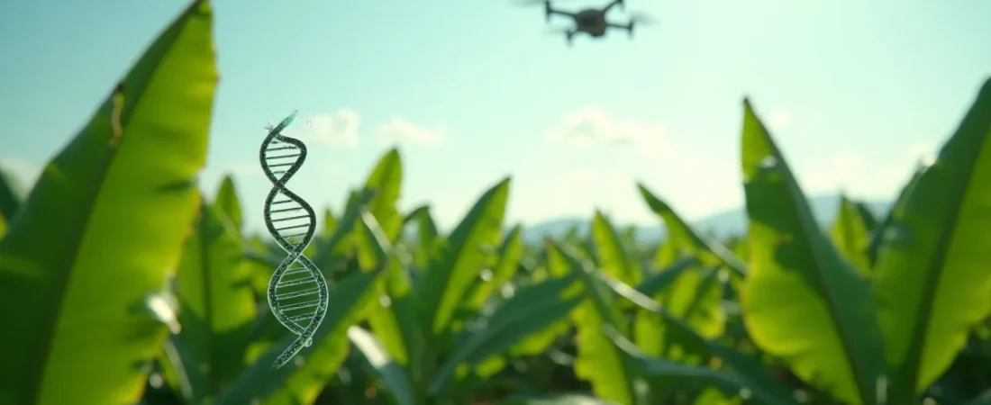 Revolução Verde nas Bananas: Tropic Garante US$105M para Edição Gênica contra a TR4